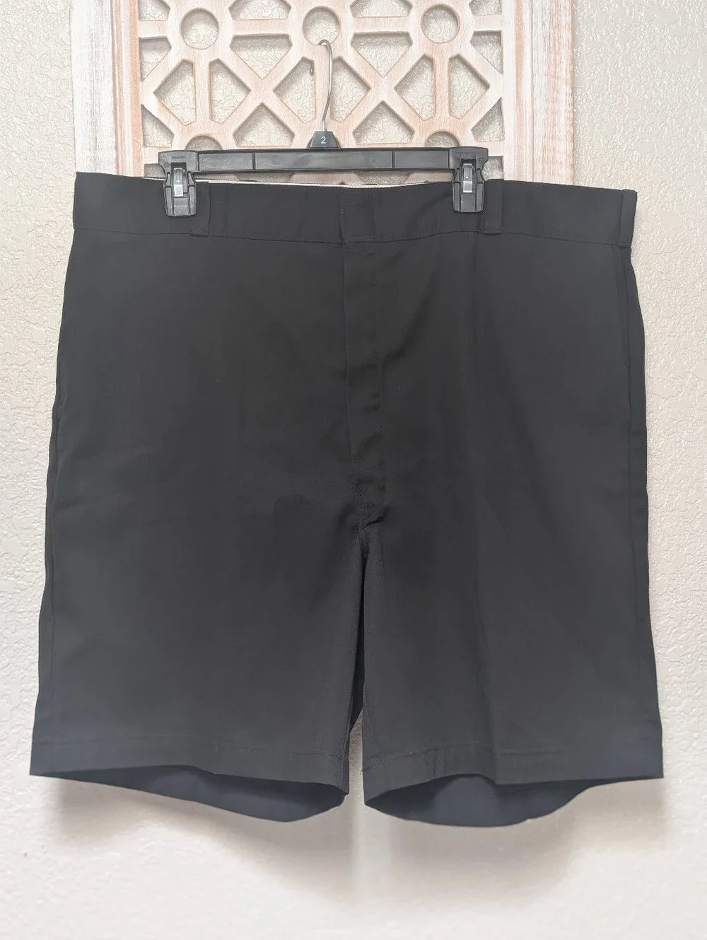 Dickies Twill Work Shorts Men's Size 42 Black Relaxed Classic Workwear Utility